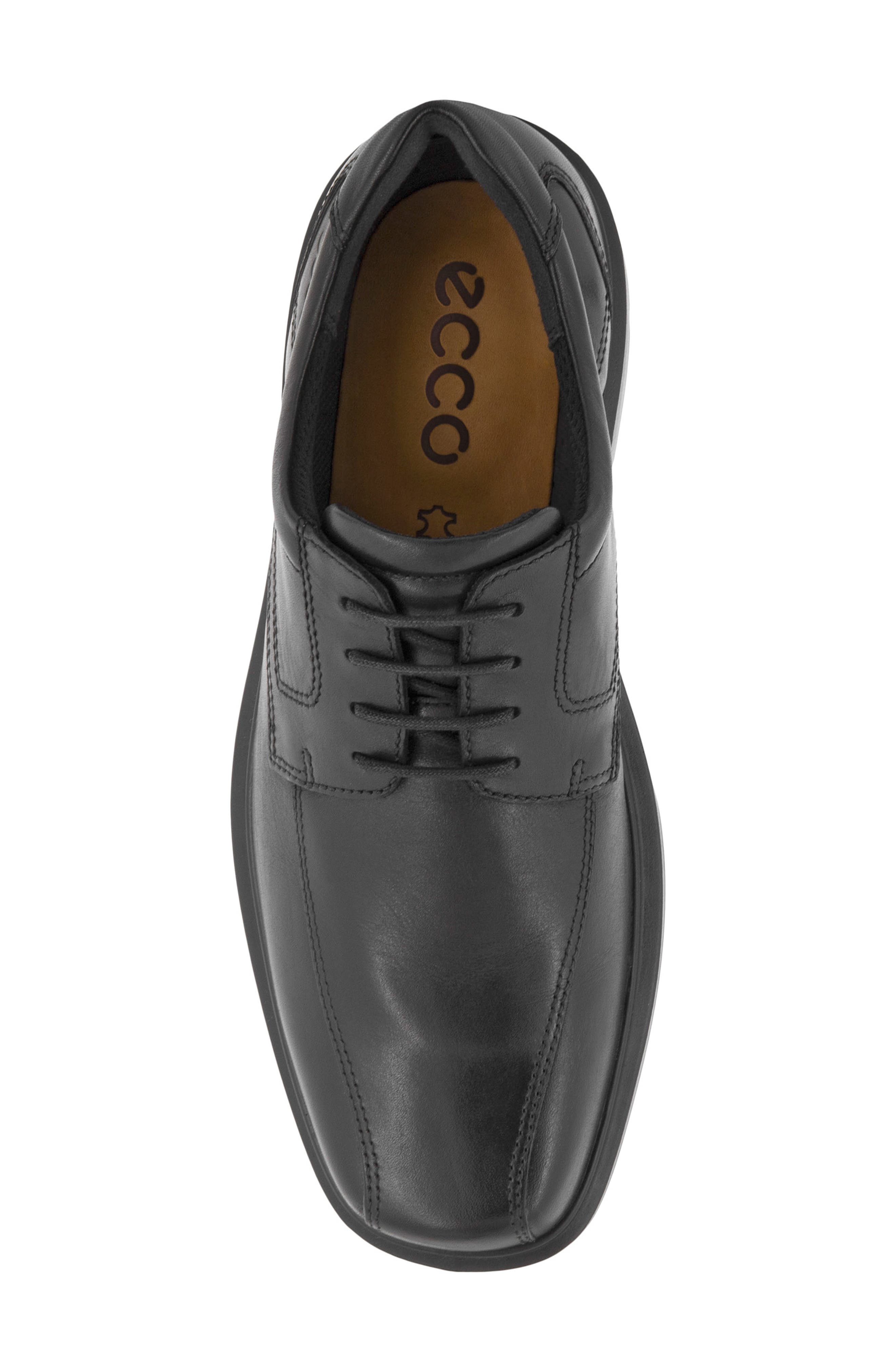 ECCO Helsinki Classic Bike Toe Derby, Alternate, color, Black