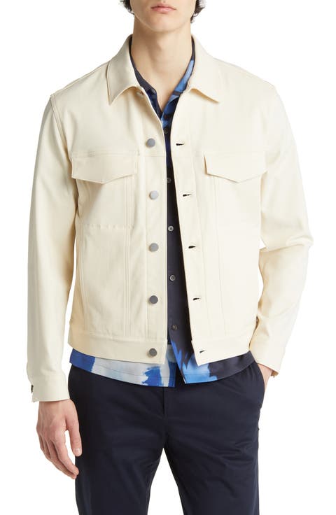 River Trucker in Neoteric Twill Jacket