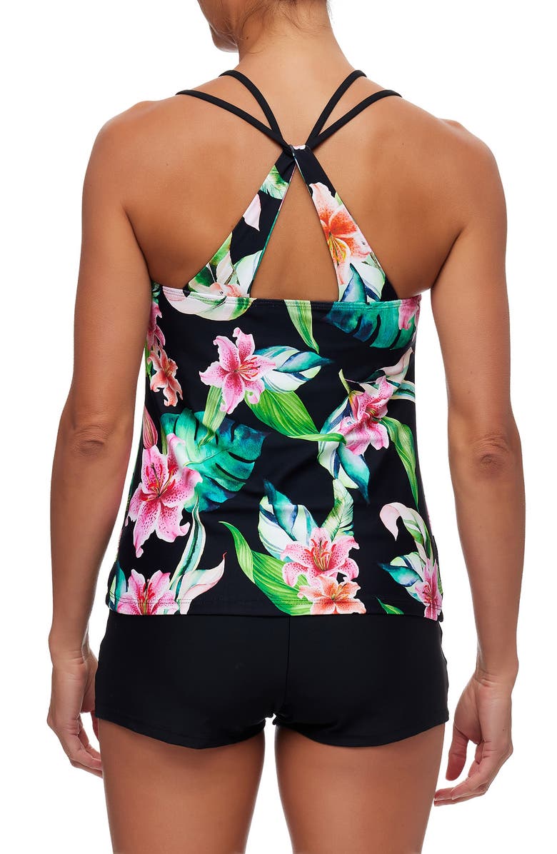 NEXT BY ATHENA Keoki Plams Third Eye Tankini Top, Alternate, color,