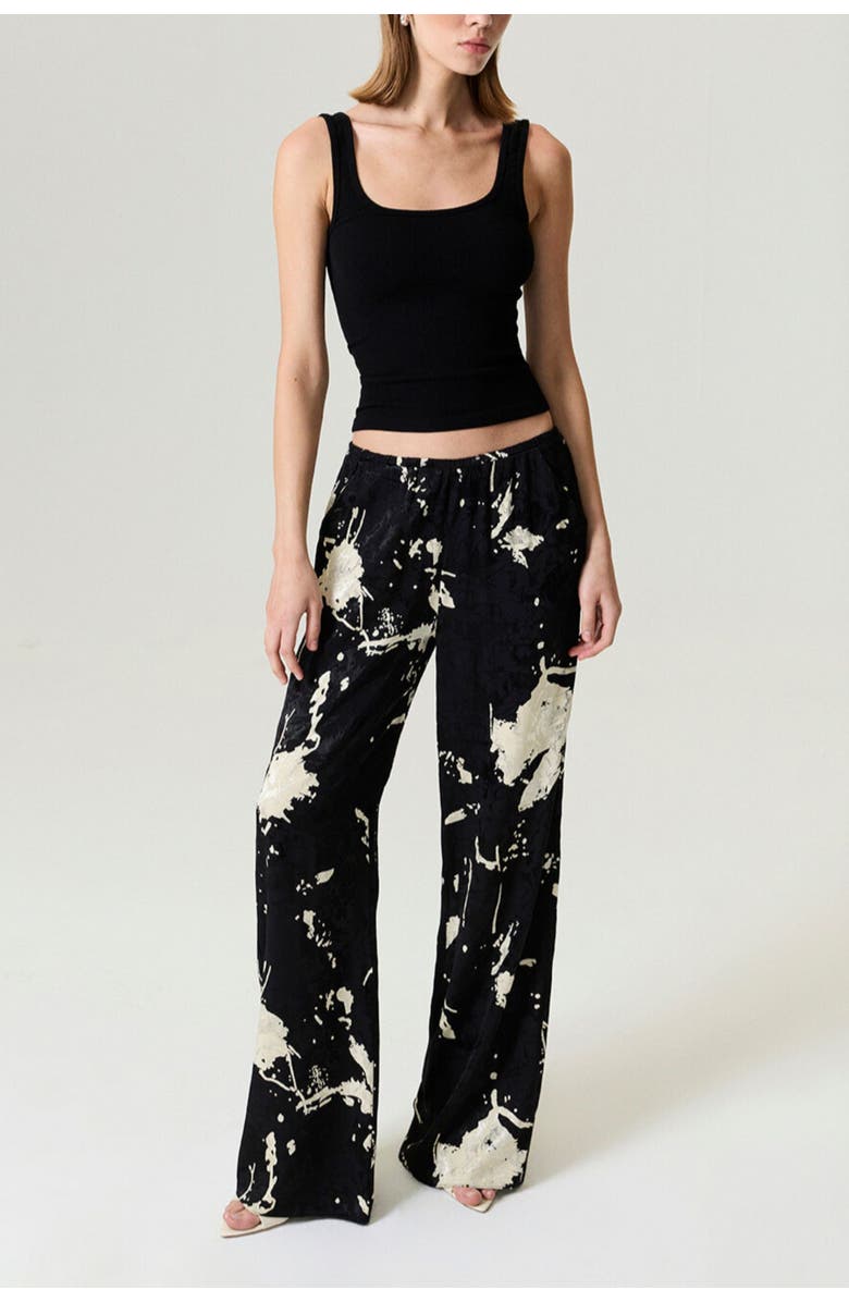 Nocturne Draped Pants, Alternate, color, Black