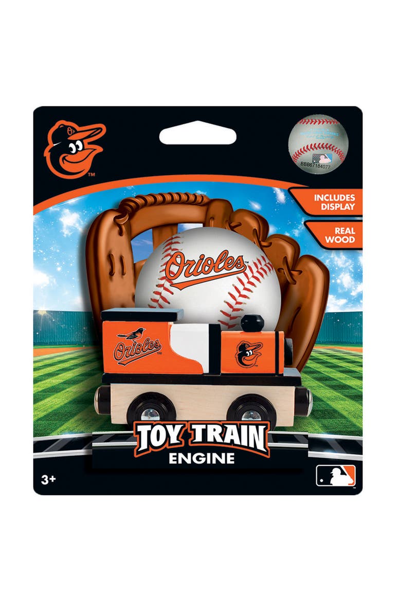 Baltimore Orioles Toy Train Engine, Alternate, color, Multicolor