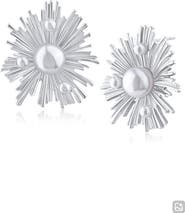 JARDIN Modern Sunshine Faux Pearl Stud Earrings (Nordstrom Exclusive)