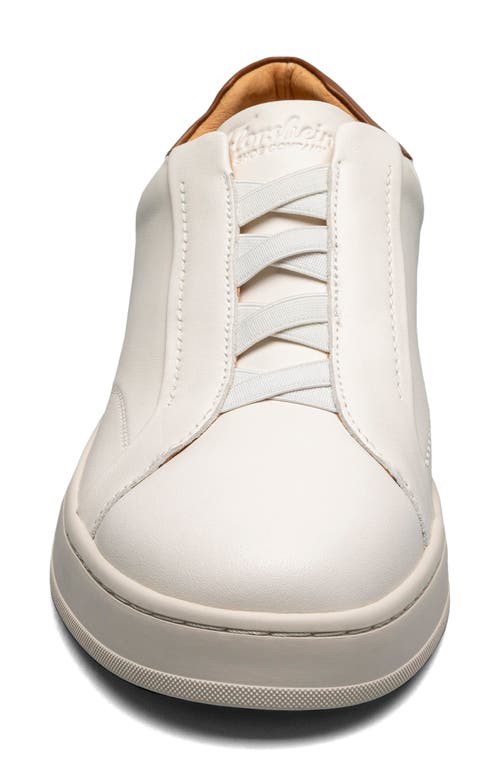 Florsheim Monopoli Slip-on Sneaker In White