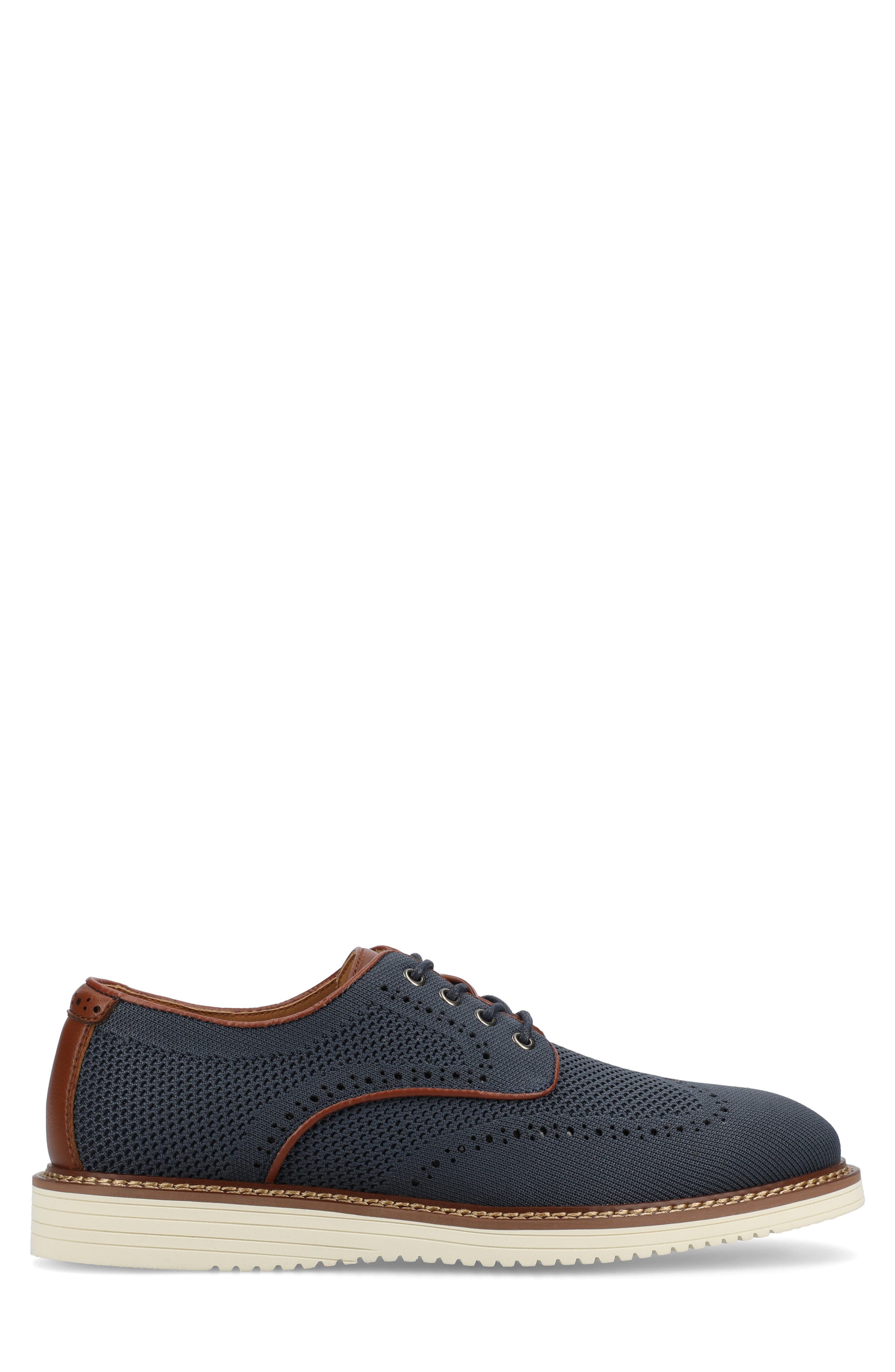 Whitaker Knit Derby, Alternate, color, NAVY