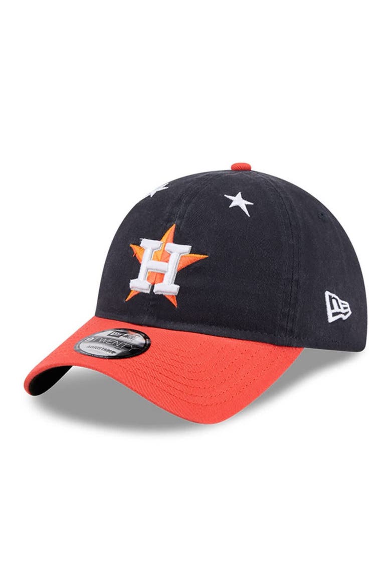 Men's New Era Navy/Orange  Houston Astros 2025 MLB All-Star Game 9TWENTY Adjustable Hat, Alternate, color, Navy