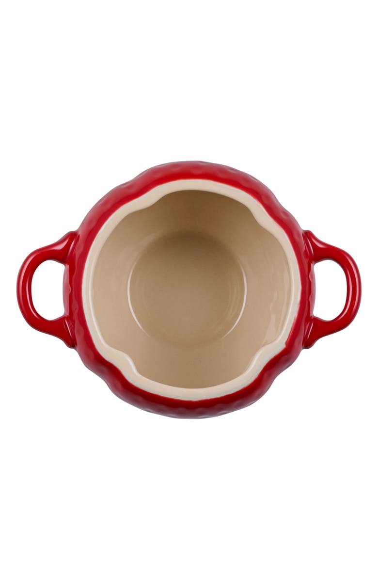Le Creuset Strawberry Stoneware Mini Cocotte, Alternate, color, Cerise