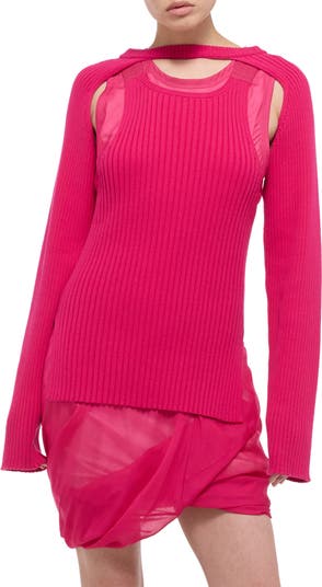 Organic Cotton Rib Shrug