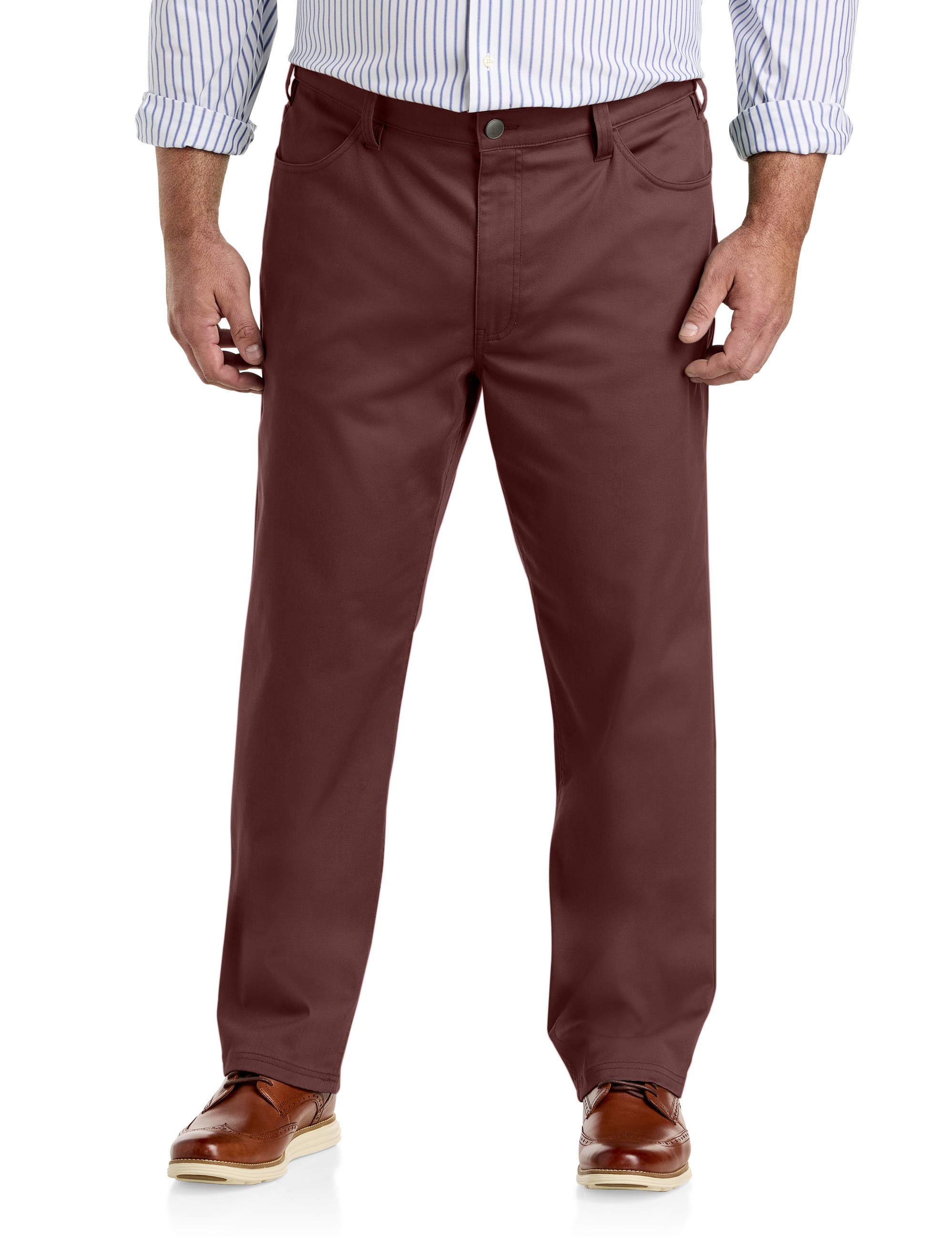 Oak Hill Premium by DXL Straight-Fit Tech Pants (Men) | Nordstrom