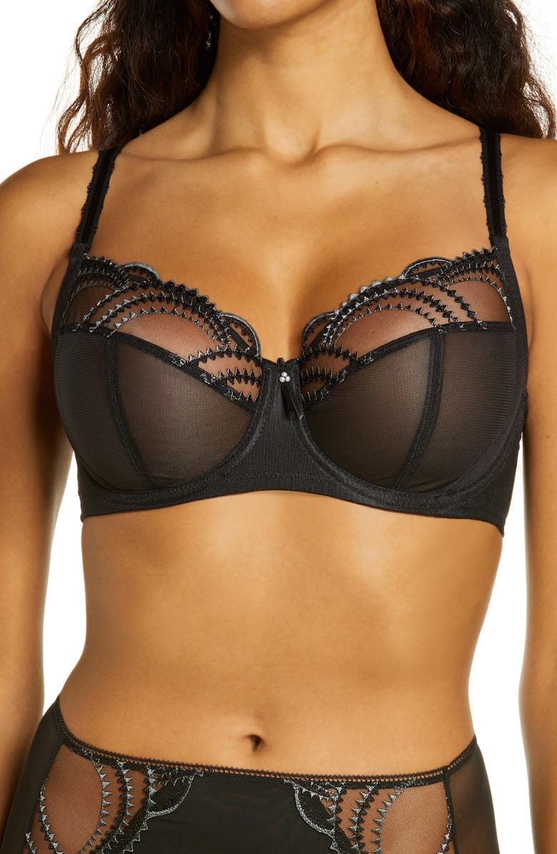 Wacoal Evocative Edge Underwire Bra, Main, color, 