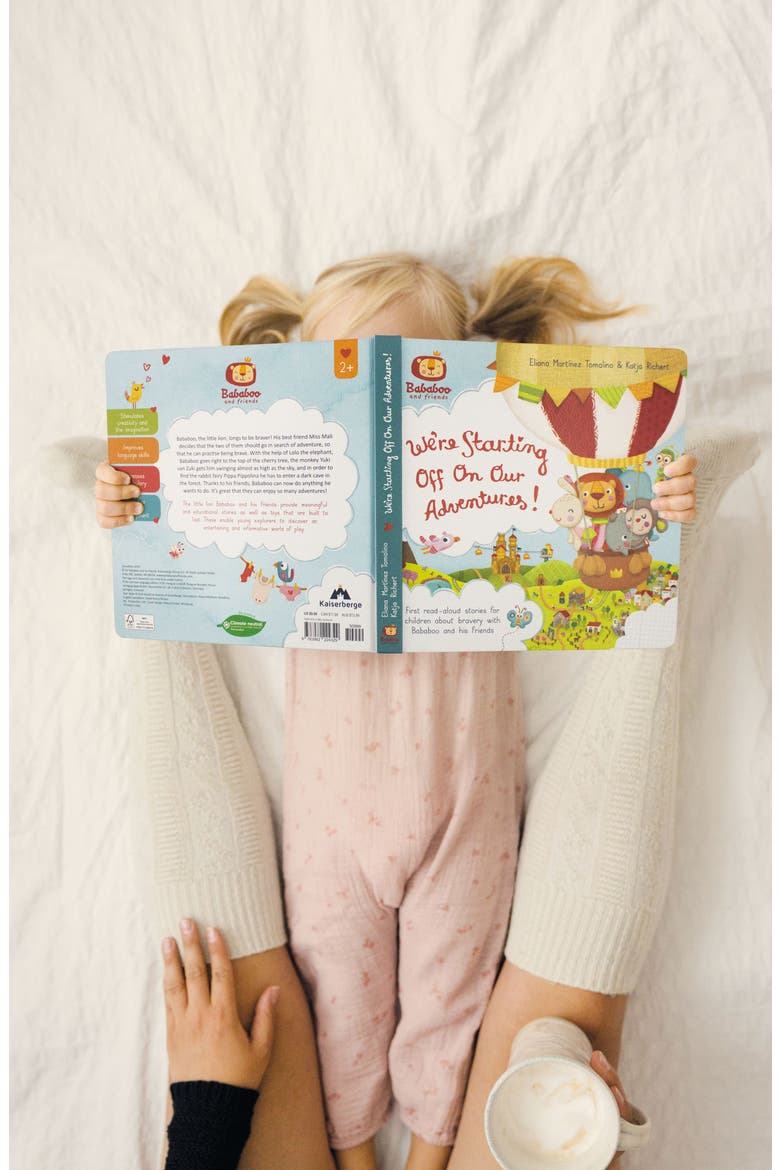 Pippa Bunny Adventures Book & Plush Set, Alternate, color, Multi / Red