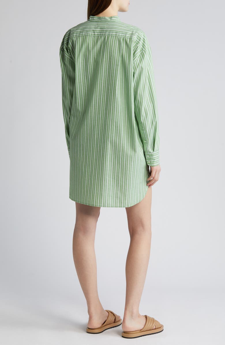 XÍRENA Mills Stripe Long Sleeve Cotton Shirtdress, Alternate, color,