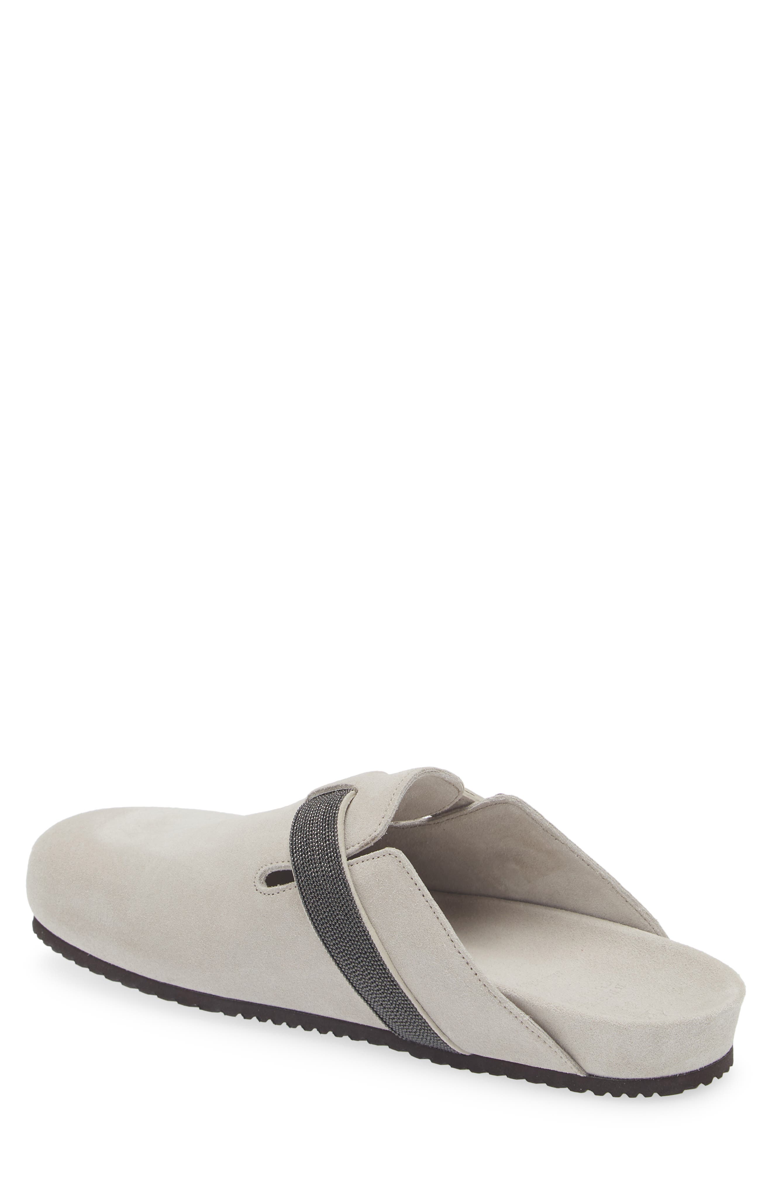 Brunello Cucinelli Monili Clog, Alternate, color, Quarzo