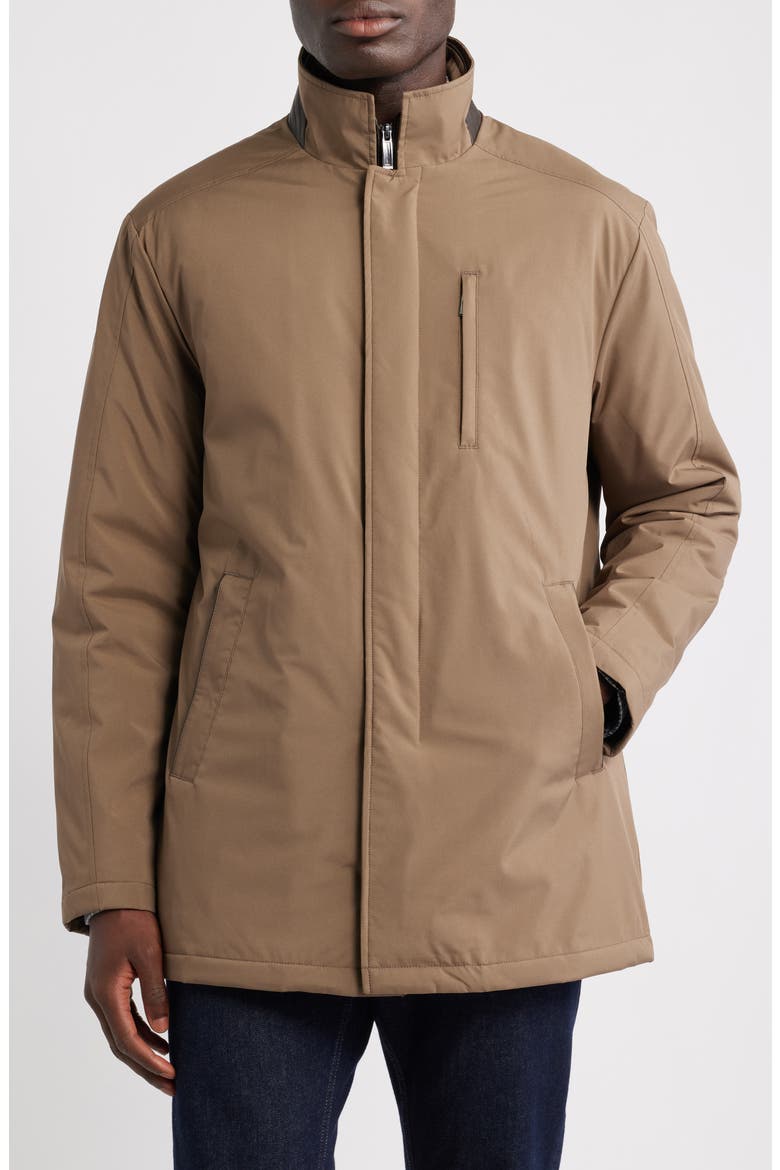 Upton City Coat with Removable Bib, Alternate, color, TAUPE