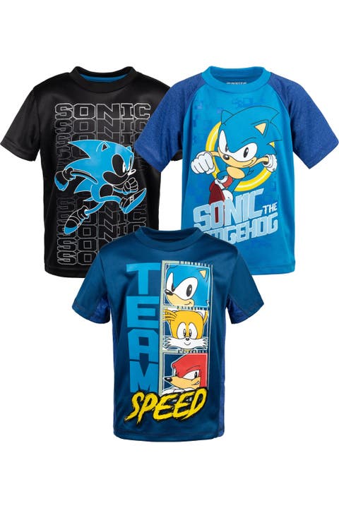 Sonic The Hedgehog 3-pack T-shirts (toddler, Little Kid & Big Kid)