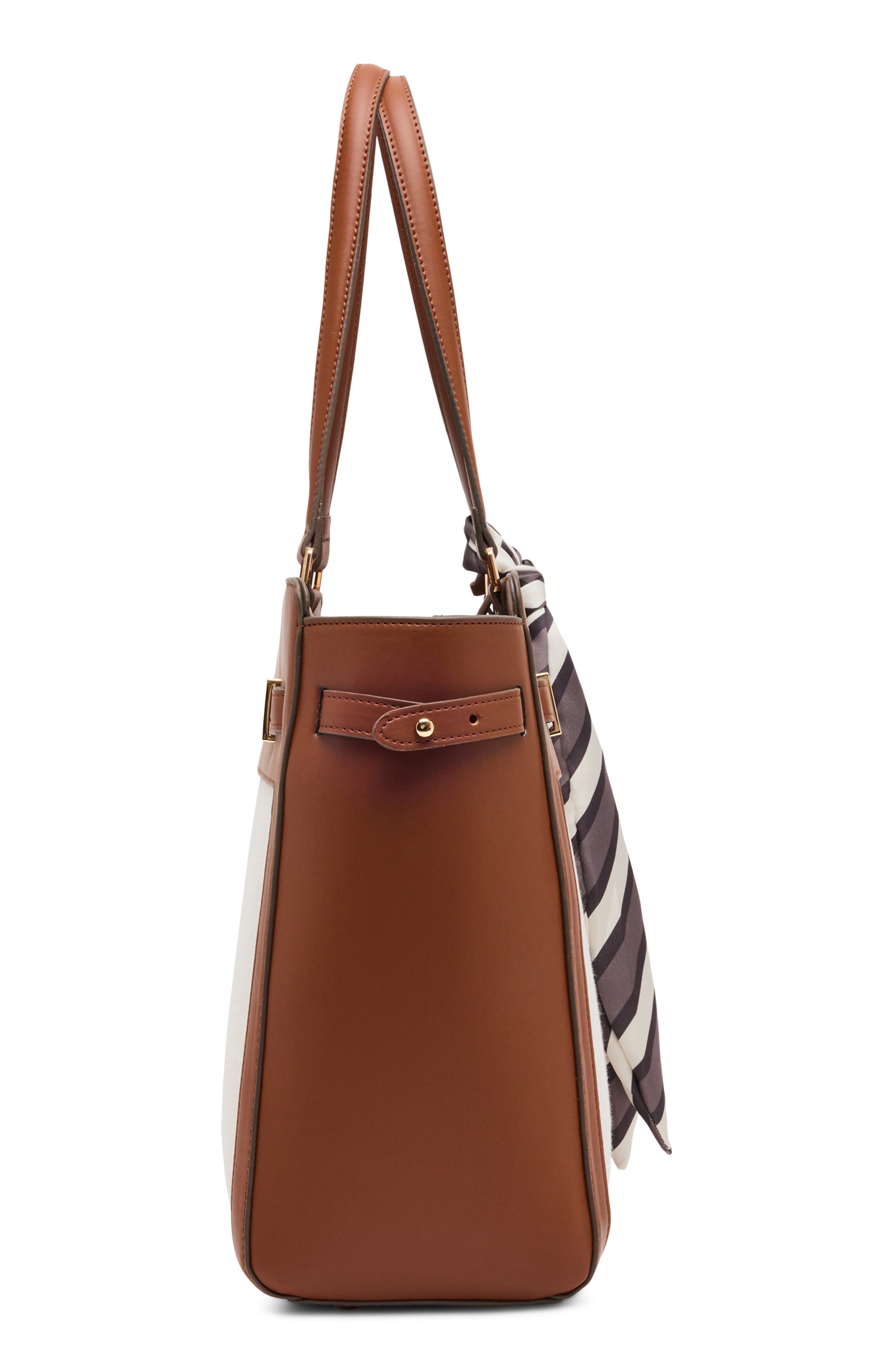 Anne Klein Top Handle Tote Bag, Alternate, color, Hazelnut