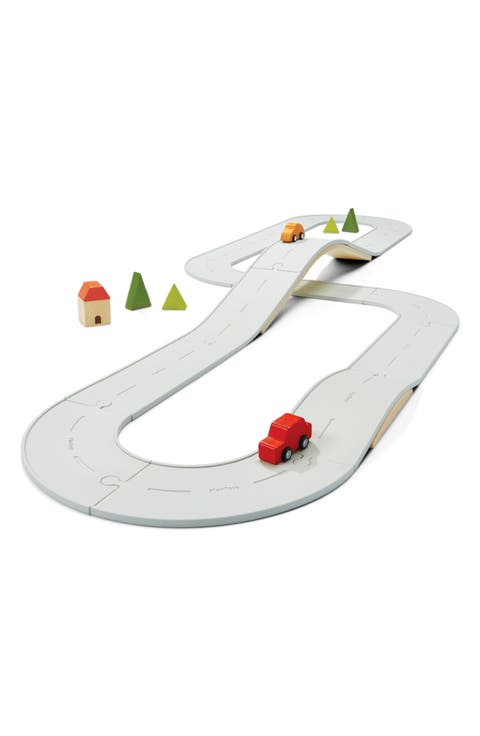 Large Rubber Road & Rail Set