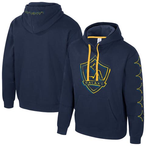 Men's Stadium Essentials Navy LA Galaxy Elementized Pullover Hoodie