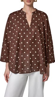Donna Karan New York Cotton Voile Top