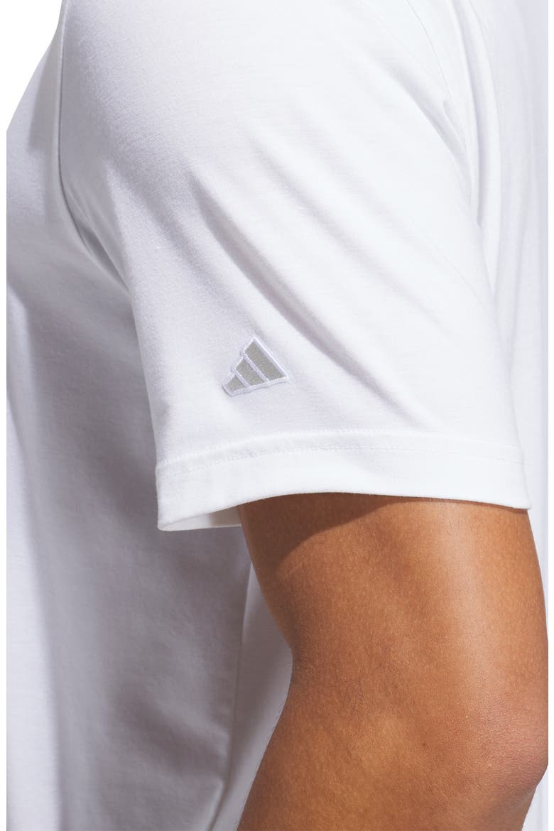 Go To AEROREADY Polo, Alternate, color, WHITE MELANGE