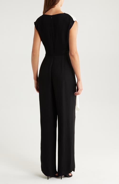 Reiss Alba Colorblock Wide Leg Jumpsuit In Multi