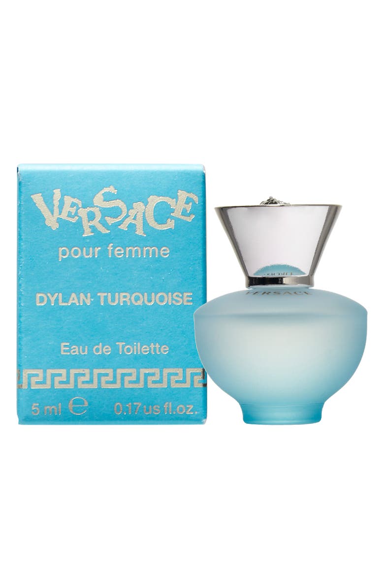 Versace Pour Femme Dylan Turquoise Eau de Toilette Mini, Alternate, color, 