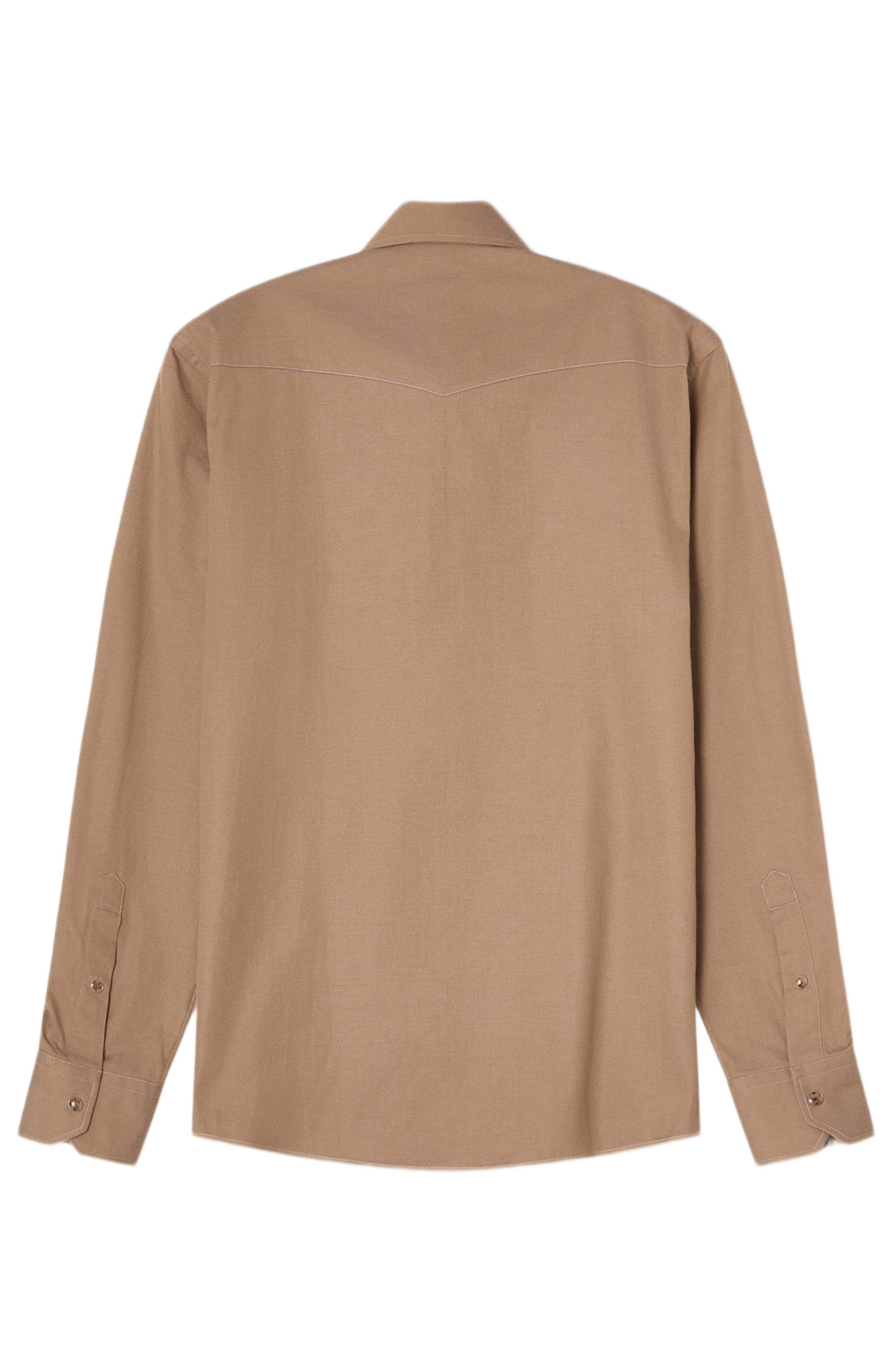 Robert Talbott Mcqueen Cashmere Blend Western Shirt (Men) | Nordstrom