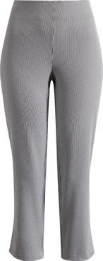 WAYF Melina Houndstooth Crop Pants