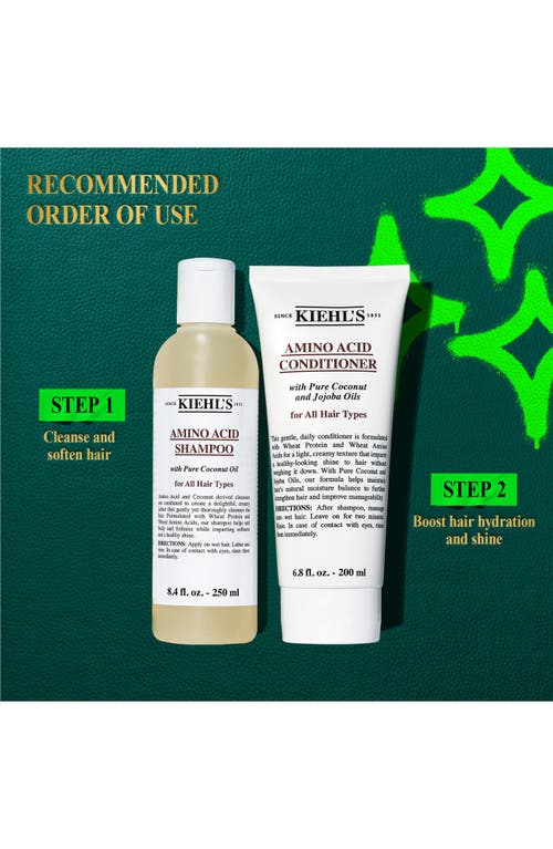 Kiehl's Since 1851 Softening Shine Set $58 Value In Transparent