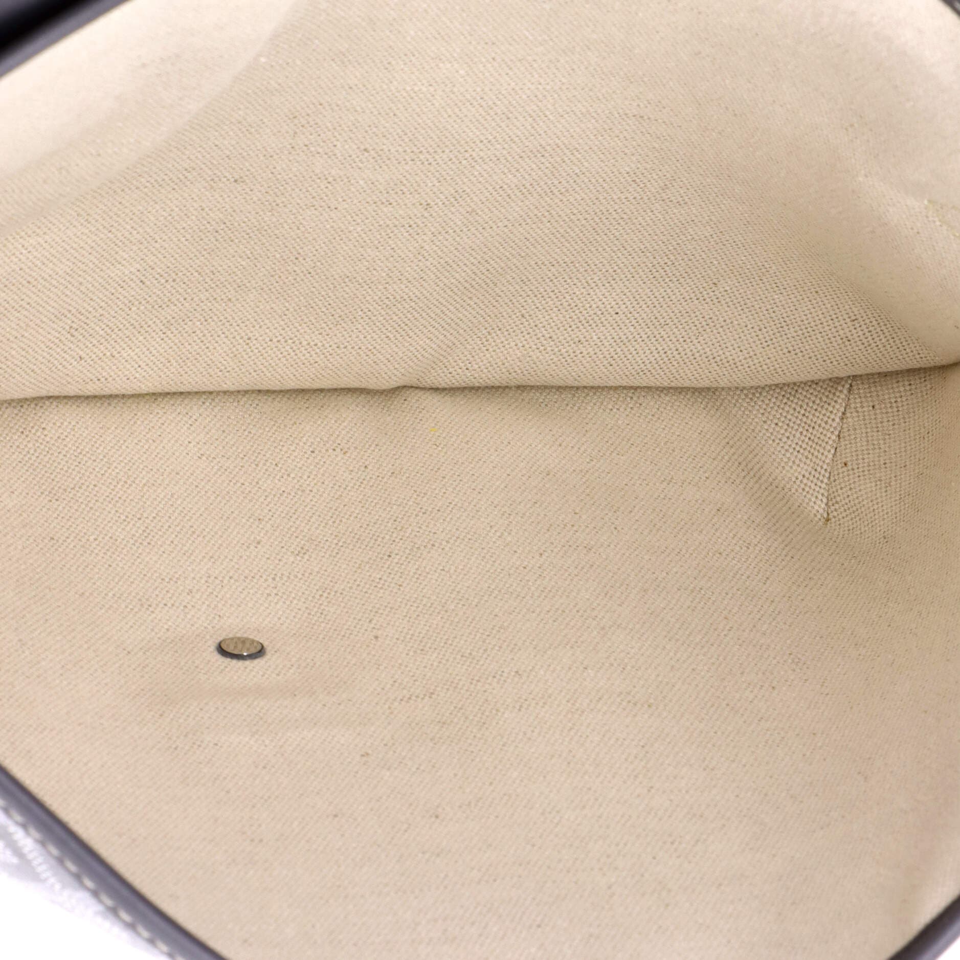 Pre-Owned Goyard Coursier Messenger Bag Coated Canvas and Leather, Alternate, color, Gray