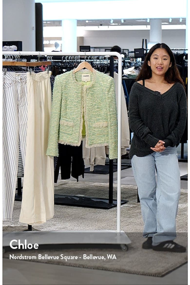 Angelina Fray Tweed Jacket video