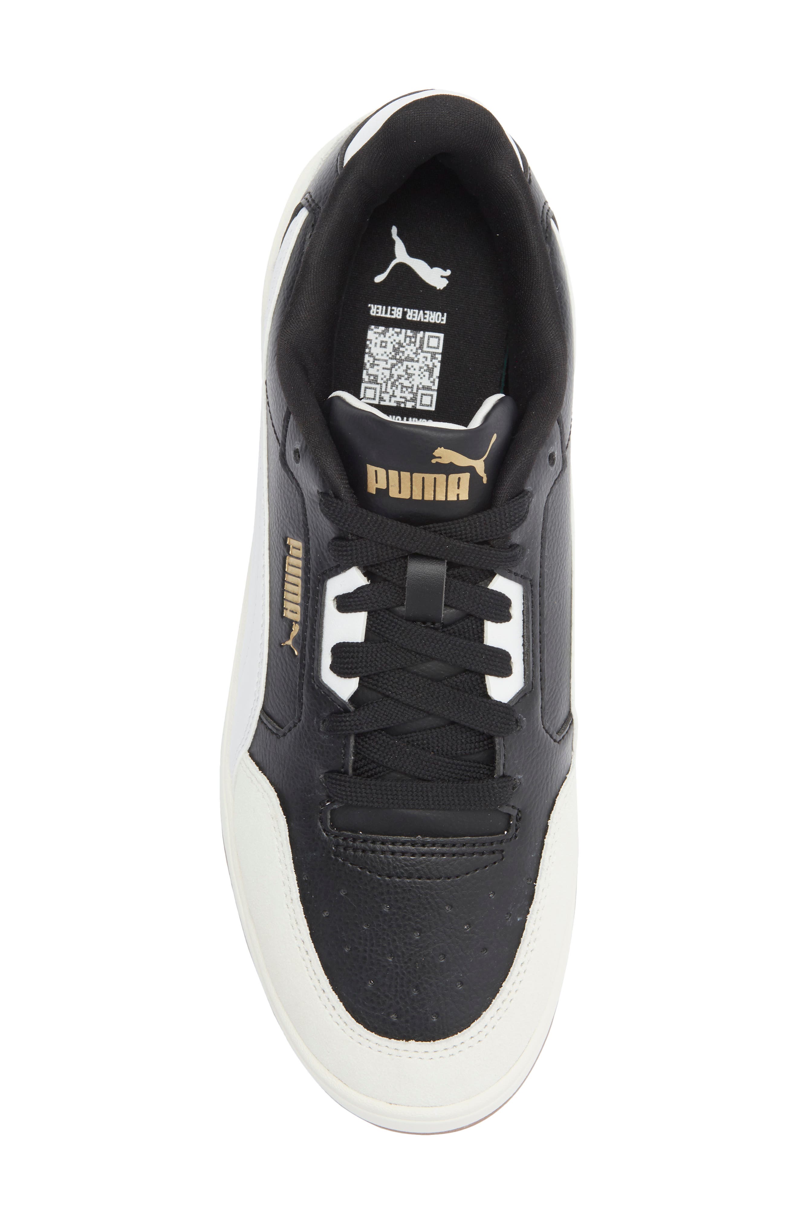 PUMA Shuffle Downtown OG Sneaker, Alternate, color, Puma Black/ Puma White/ Gray
