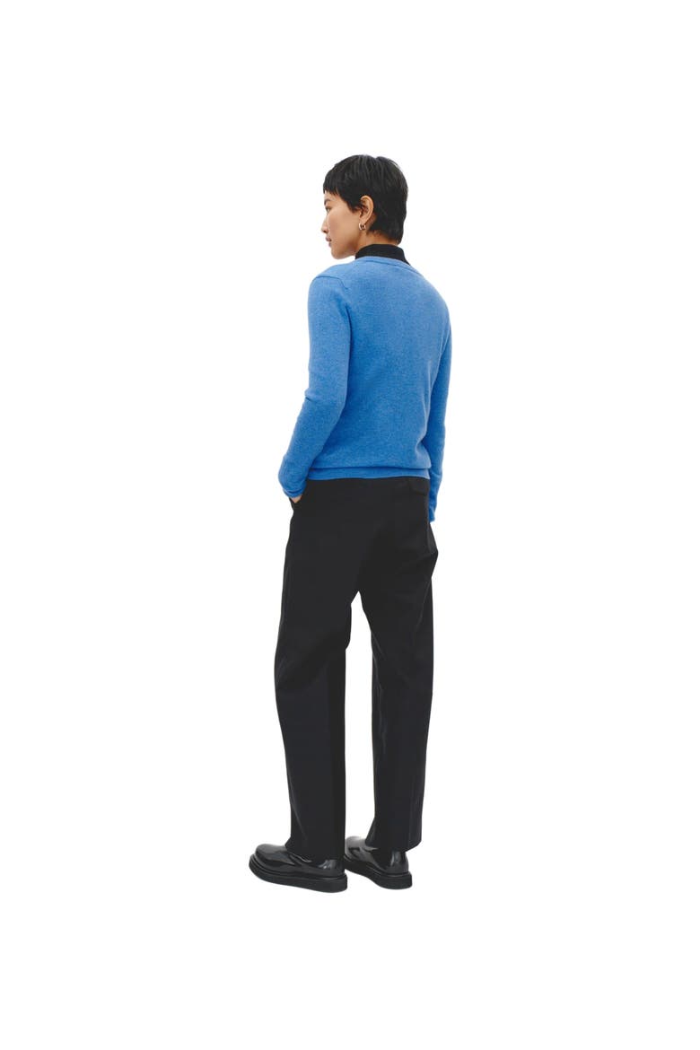 Essential Cashmere V-Neck Cardigan, Alternate, color, blue
