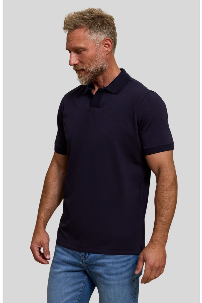 The Yates Polo, Alternate, color, Navy
