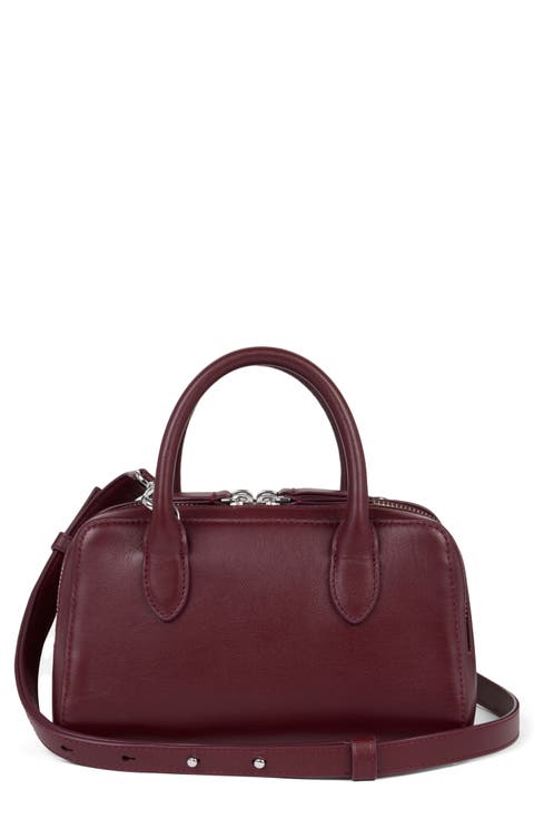 The Ivy 22 Leather Satchel