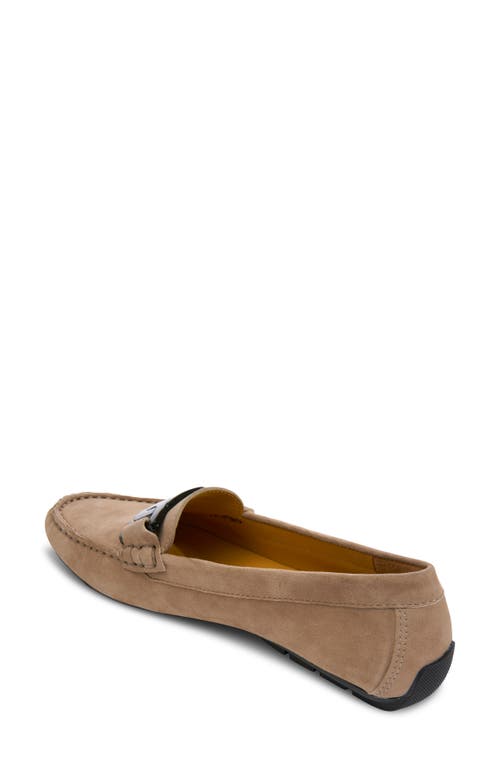 Vaneli Aiker Driving Loafer In Taupe Suede