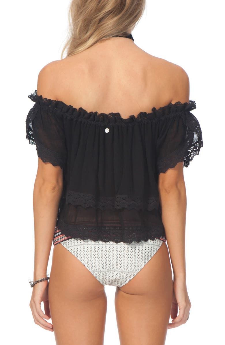 Rip Curl Atlas Off the Shoulder Crop Top, Alternate, color,