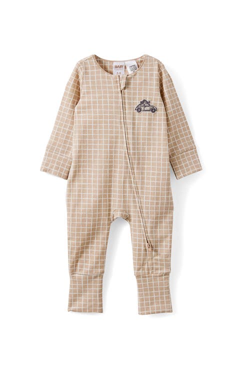 The Billie Long Sleeve Zip Romper