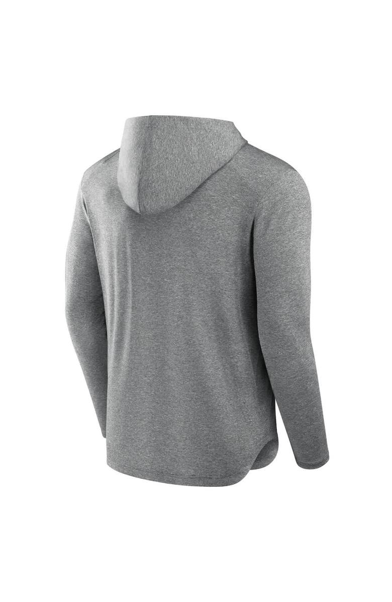 FANATICS Men's Fanatics Gray San Francisco 49ers Elements Front Office Power Mono Long Sleeve Hoodie T-Shirt, Alternate, color, Gray