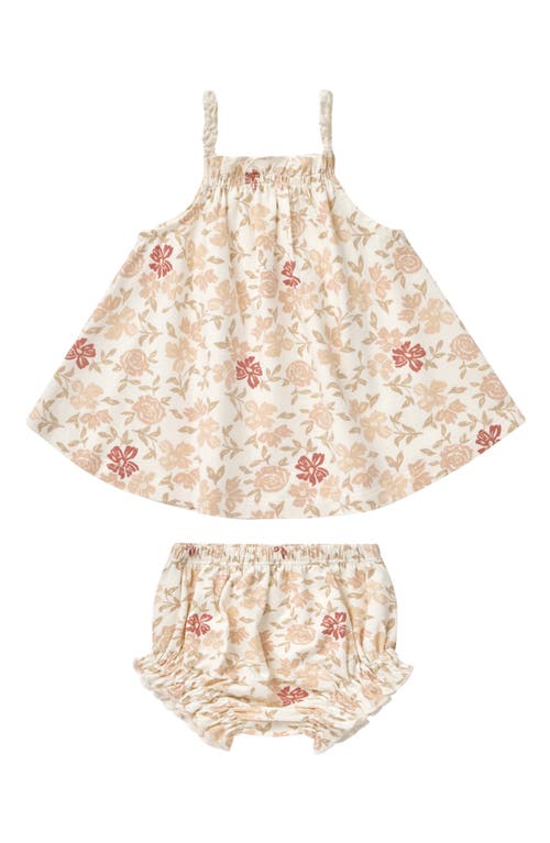 Rylee + Cru Swing Top & Bloomers Set in Pink Floral