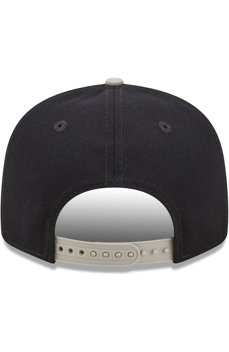 New Era Men's New Era Navy Penn State Nittany Lions Two-Tone Vintage Wave 9FIFTY Snapback Hat, Alternate, color, Navy