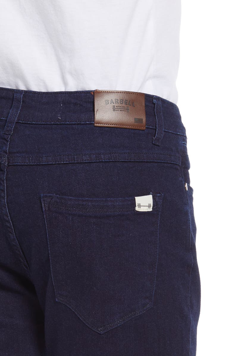 Barbell Apparel Men's Slim Athletic Fit Jeans, Alternate, color, 