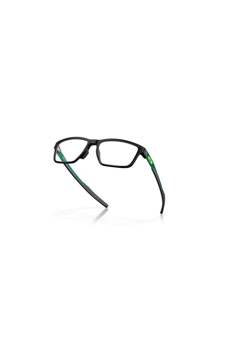 57mm Rectangle optical glasses, Alternate, color, Black