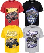 Monster Jam 4-Pack Short Sleeve Tees
