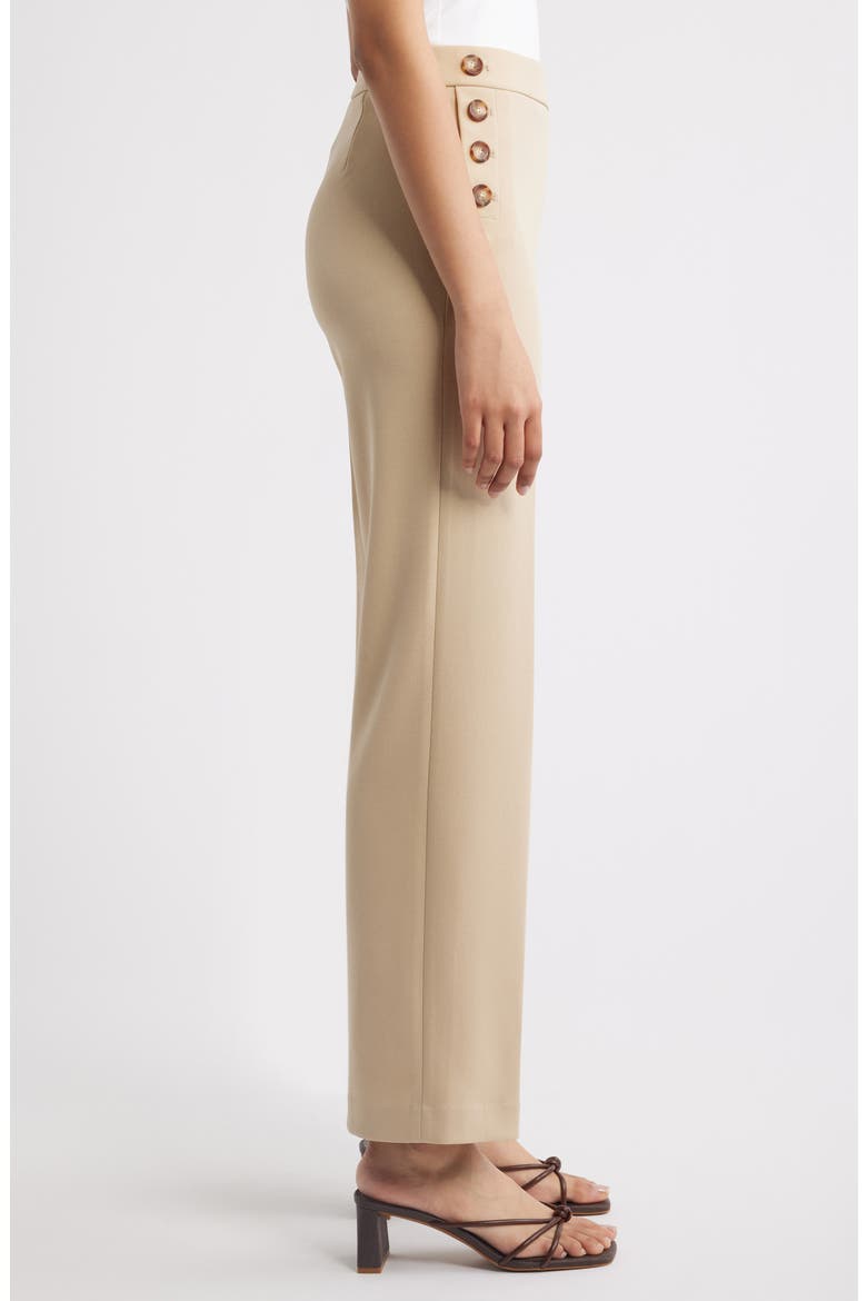 Pull-On Sailor Pants, Alternate, color, SAFARI
