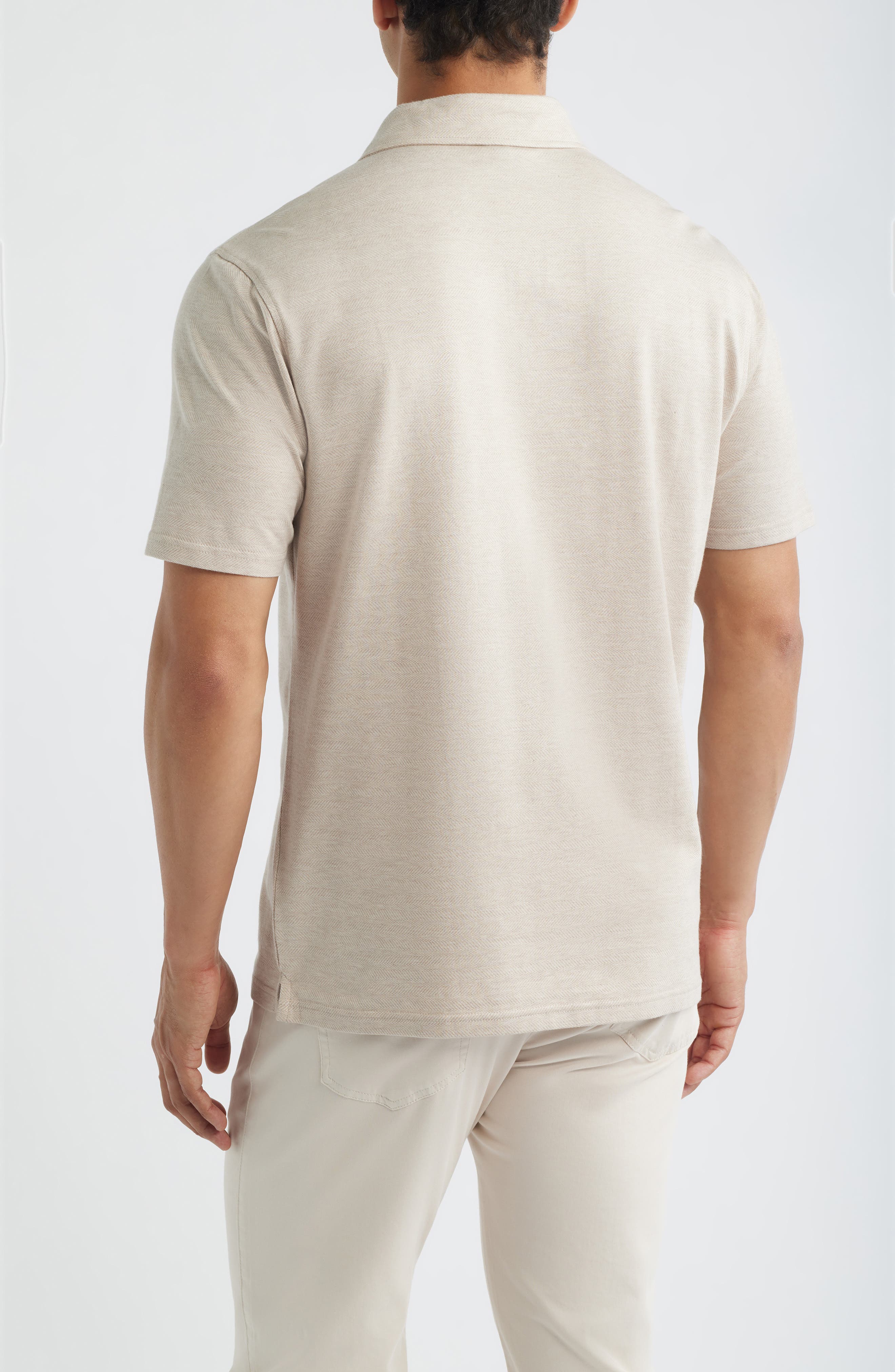 Crown Crafted Excursionist Flex Herringbone Polo - image 2