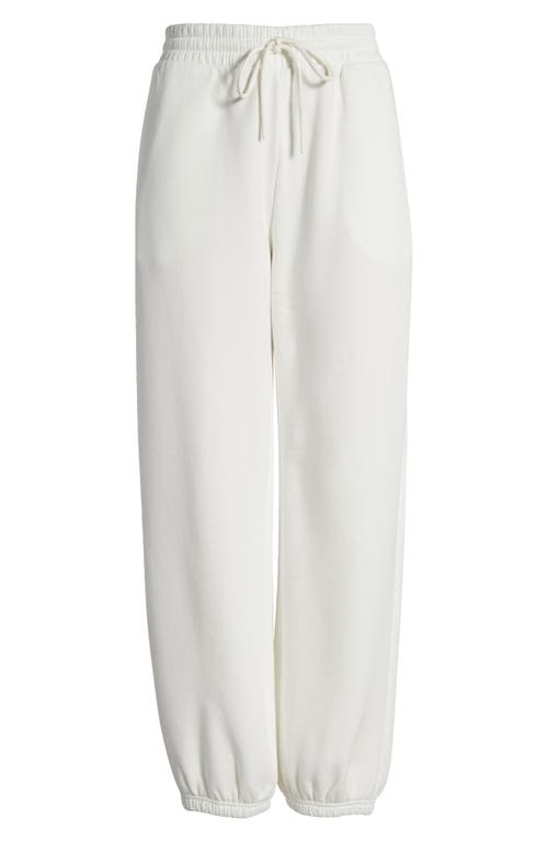 Bp. Oversize Fleece Joggers In White