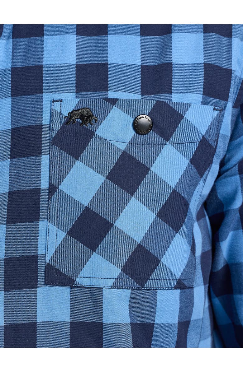 Raging Bull Long Sleeve Quilted Shacket, Alternate, color, Navy