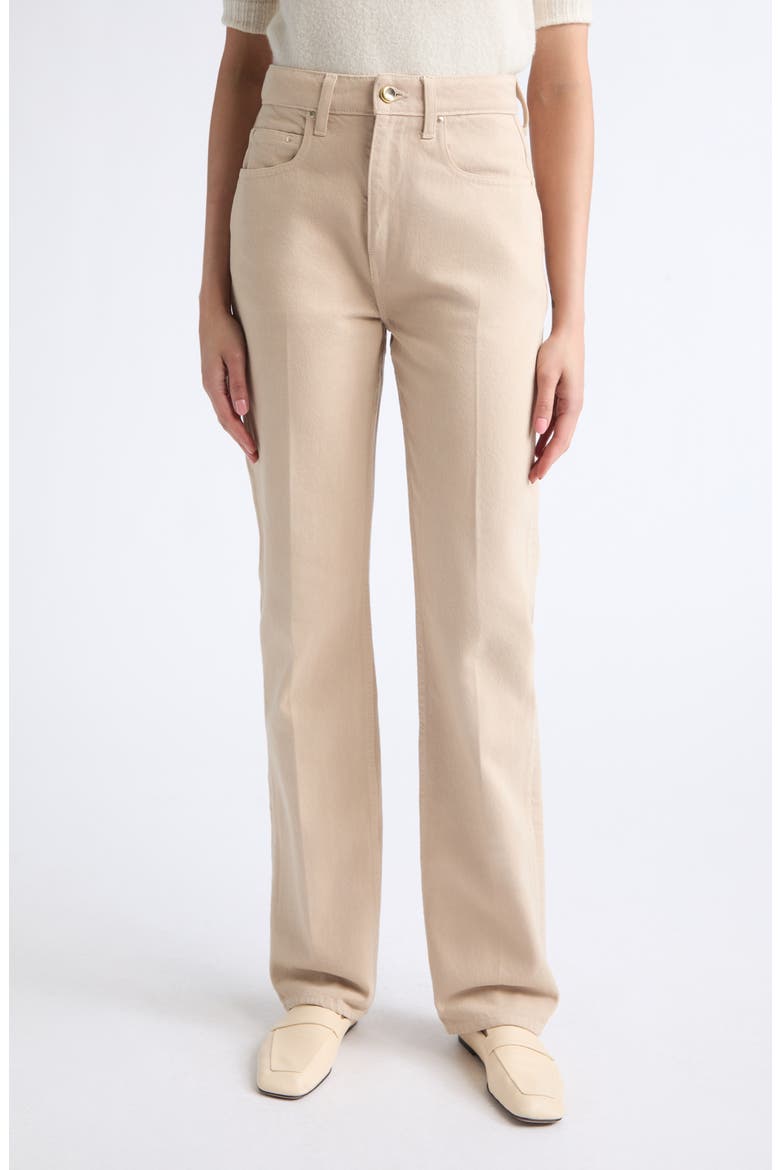 Noon Mineral Wash High Waist Straight Leg Jeans, Main, color, MINERAL WASH