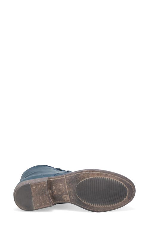 Miz Mooz Louise Block Heel Bootie In Blue