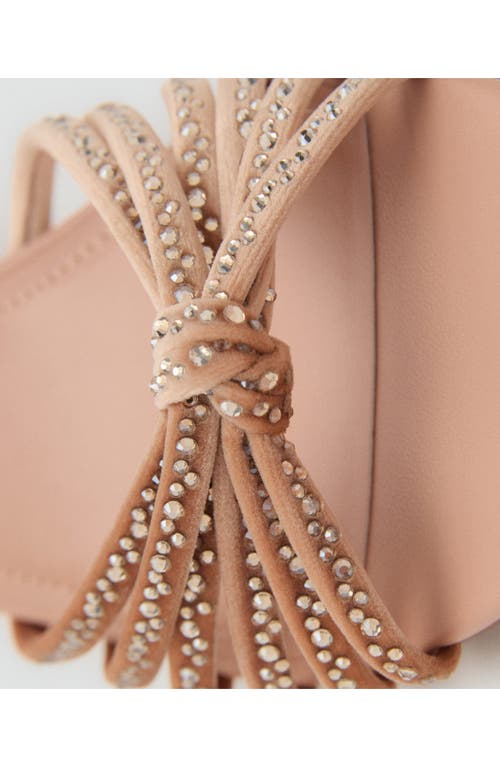 Mango Rhinestone Kitten Heel Sandal In Multi